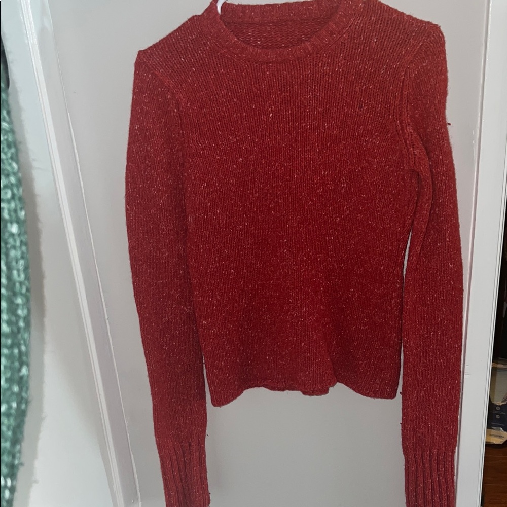 Women's Red Sweater